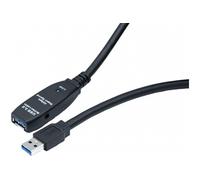 Cordon de rallonge USB-A 3.0 de 20 mètres avec amplification électronique