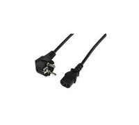 Cordon électrique secteur standard 1. 8 m noir
