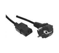 Cordon électrique secteur standard - C13 noir 10 m