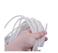 Cordon en Silicone solide 1M/2M/5M/10M, diamètre 1mm-25mm, bandes d'étanchéité en caoutchouc blanc, joint torique, étanche, résistant aux hautes températures(2 Meter,8mm)
