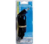 Cordon et interrupteur TIBELEC, plastique, noir Noir G