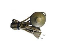 Cordon et interrupteur TIBELEC, plastique, or 500 W