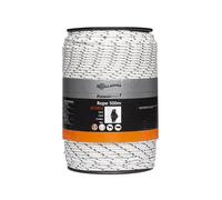 Gallagher Cordon pour clôture PowerLine 5 mm Blanc 500 mètres