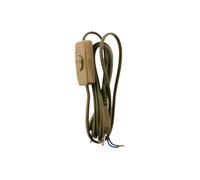- Cordon + interrupteur luminaire 1,5m - Doré