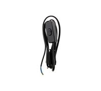 - Cordon + interrupteur luminaire 1,5m - Noir