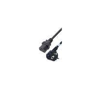 Cordon secteur CEE7 / C21 noir - 2,0 m