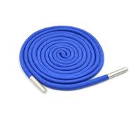 Cordons de Serrage de Rechange Cordon de Sweat à Capuche Multicolore, Lacet Bricolage, Noyau Solide, Corde Ronde, Pointes métalliques for Sweats, Pantalons(Blue)