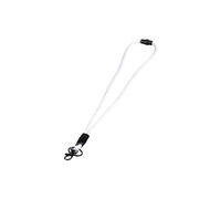 Cordons ronds pour badges Tarifold - Paquet de 10 blanc