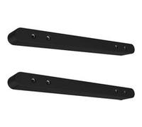 CorDuo Kit de montage de système câbles Holder Kit de 2 Noir mat Noir G