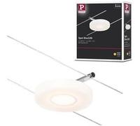 CorDuo Système sur câbles LED DiscLED Spot individuel 200lm 4,5W 3000K 12V Chrome mat#Chrome Chrome mat