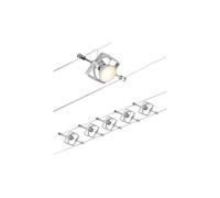 Paulmann Système de câbles CorDuo Mac II 94430 – 5x10W GU5,3 Chrome mat, sans ampoules