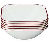 Corelle Square Splendor Lot de 6 bols Blanc 650 ml
