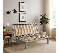Coreme Mécanisme Banquette BZ - 155 cm - Structure Complète de Remplacement, Sommier à Lattes Robuste, Facile à Ouvrir, Idéal Couchage Quotidien