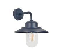 Corep Applique acier inoxydable bleu pétrole Little Garden PRAIA H31cm.