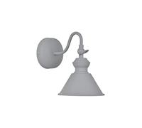 COREP Applique Charm Forme col de Cygne en métal - E14 40 W - Gris
