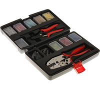 COREXX Jeu de pinces à sertir Pour le traitement v dans un coffret plastique