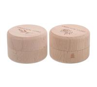 CORHAD 2 Pièces Boîte Souvenir Garçon Fille Bois Coffret Memory pour Première Mèche et Dents de Lait Rangement Sûr et Personnalisé pour Premiers Souvenirs Cadeau Baptême et Naissance