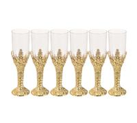 CORHAD 6 calices vintage en plastique réutilisables lot décoratif | Pour membres d’église et cérémonies religieuses, présent symbolique, usage festif, convient aux fêtes et réunions