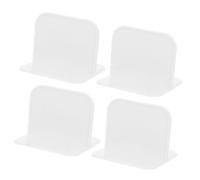 CORHAD Accessoires pour Parc à Jeux 4pcs Stabilisateurs Antidérapants en Plastique Blanc pour Bébé, Support Renforcé et Fixation Sécurisée du Playpen