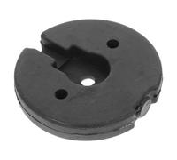 CORHAD Base de lampe en plastique noir, socle lesté pour lampe sur pied, finition soignée, pour lampes de bureau et lampadaires à usage domestique