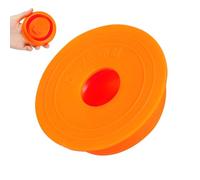 CORHAD Bouchon Anti Odeur en Silicone Orange Joint Siphon de Sol, Dispositif D'étanchéité pour Tuyau de Vidange, Prévention D'odeur et Ouverture Automatique Cuisine et Salle de Bain