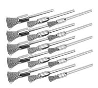 CORHAD Brosse Métallique Électrique Mini 15pcs Brosse De Meulage En Métal Pour Traitement Mécanique Et Surfaces Métalliques Avec Manche