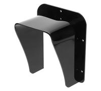 CORHAD Cache de Sonnette Extérieur Noir en Acrylique U-Shape, Protection Étanche pour Clavier de Contrôle D'accès, Installation Facile, Design Classique et Structure Simple