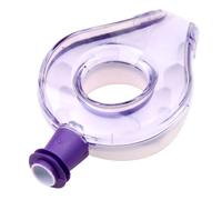 CORHAD Carafon à Vin Pourpre en Plastique Design Amovible, Aérateur et Décanteur Rapide, Accessoires Vin Pratiques pour Stockage et Service Élégant