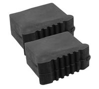 CORHAD Embouts de Pieds en Caoutchouc Résistants pour Step Ladder, Lot de 2, Tampons Antidérapants Protecteurs de Sol, Accessoires pour Usage Domestique et Professionnel