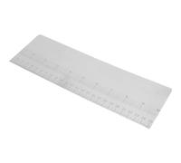 CORHAD Grattoir à Gâteau en Acier Inoxydable avec Échelle, Surface Lisse pour Pâtisserie à Domicile, Accessoire Indispensable pour Crème et Dessert