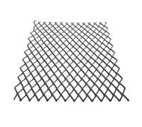 CORHAD Grille à Charbon en Acier 25x40 cm pour Foyer Intérieur et Barbecue, Réceptacle à Braises Résistant à Haute Température pour Usage Commercial et Domestique