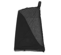 CORHAD Hamac de Camping Noir en Filet de Nylon, Robuste, 300 Kg | Usage Randonnée et Camping, Accessoires Inclus, Filet Facile à Nettoyer, Équipement de Survie