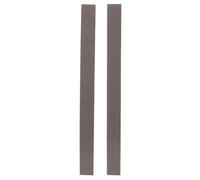 CORHAD Lattes de Lit Noir en Bois Dur 2 Pièces de Remplacement pour Cadre | Support sous Matelas, Réparation du Sommier, Répartition du Poids, pour Lits Complets et Canapés