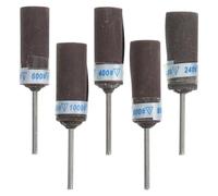 CORHAD Lot de 5 Manchons Abrasifs pour Outils Rotatifs 240 à 1000 en Papier de Verre et Acier pour Ponçage et Polissage sur Divers Matériaux et Métaux