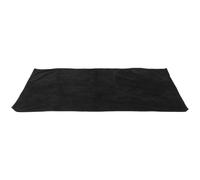 CORHAD Nappe Noire Rectangulaire pour Maquillage 80x50 Cm en Tissu Résistant aux Plis, Facile à Plier, Protège-table pour Salons et Artistes Ongulaires