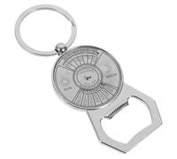 CORHAD Ouvre-bouteille Résistant et Polyvalent en Alliage Argenté Calendrier Perpétuel Porte-clés Élégant Design Unique pour Bureau et Maison