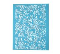 CORHAD Pochoir pour Sérigraphie Lavable et Réutilisable en Tissu Fin Motif Délicat, pour Décoration Créative et Loisirs DIY pour Garçon et Filles