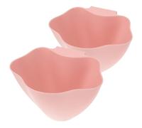 CORHAD Seau de Rangement Suspendu 2pcs pour Chariot de Beauté, Design Suspendu en PP, pour Stockage de Fournitures de Maquillage et Salon de Beauté