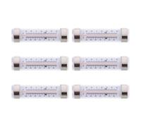 CORHAD Thermomètre intérieur haute précision pour réfrigérateur avec aviation kérosène, lot de 6 pièces, compatible usage professionnel et domestique