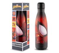 Coriex Gourde Spiderman pour enfant - Bouteille isotherme en aluminium sans BPA 500 ml - Isolée - Bouteille d'eau durable - Rouge