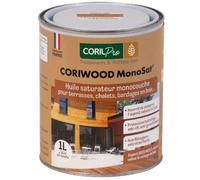 CORIL Huile saturateur bois monocouche CORIWOOD MonoSat' 1L