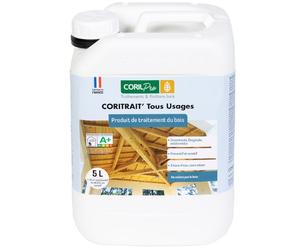CORIL Produit de traitement du bois CORITRAIT' Tous Usages 5L