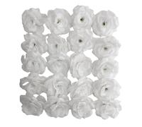 Corkwaw Lot de 25 têtes de rose artificielles en soie de 7,6 cm