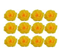 Corkwaw Lot de 25 têtes de roses artificielles en soie de 7,6 cm