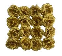 Corkwaw Lot de 25 têtes de roses artificielles en soie de 7,6 cm
