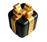 Corlidea Coffret Badeau Ennuyeux avec Vis, Grande Boîte Cadeau de Farces, Boîte Cadeau Imprimée en 3D, Carte Cadeau, Argent, Boîte de Puzzle, Boîtes Amusantes avec Vis pour Le Festival de Noël，B