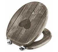 CORNAT Siège de WCReproduction Coeur, noyau en bois (MDF), laqué, KSD811