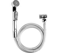 Cornat SA143 Kit de douchette pour bidet Utilisable sur robinet et robinet d'angle Commutation facile Avec support mural Chromé brillant