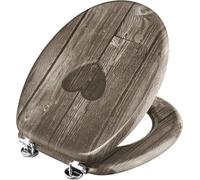 CORNAT Siège de WCReproduction Coeur, noyau en bois (MDF), laqué, KSD811