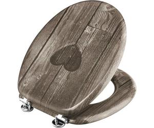 CORNAT Siège de WCReproduction Coeur, noyau en bois (MDF), laqué, KSD811